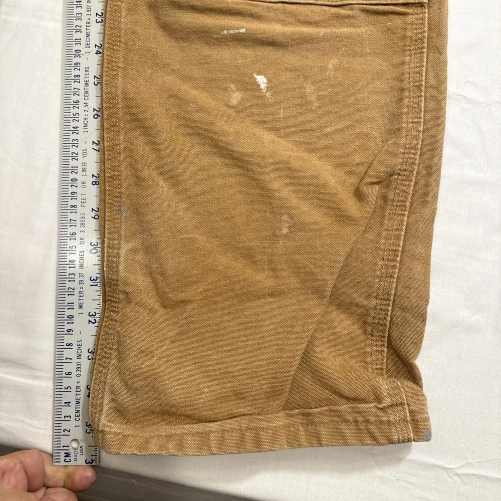 PANTS Carhartt MEN 36X36 Double Knee Carpenter LOOSE‎ ORIGINAL FIT  B136-BRN